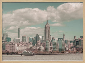 MIDTOWN MANHATTAN | urban vintage style Poster