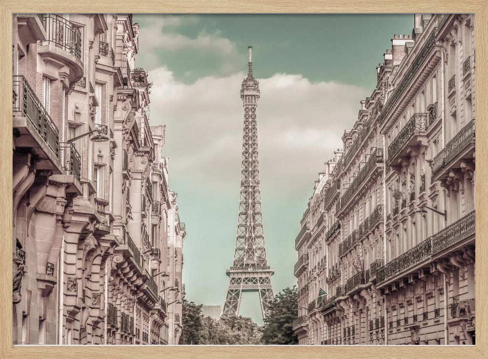 Parisian Flair | urban vintage style Poster