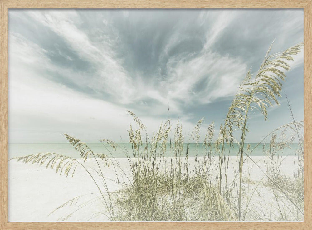 Heavenly calmness on the beach Poster