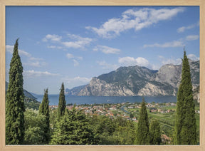 TORBOLE View to Lake Garda Poster