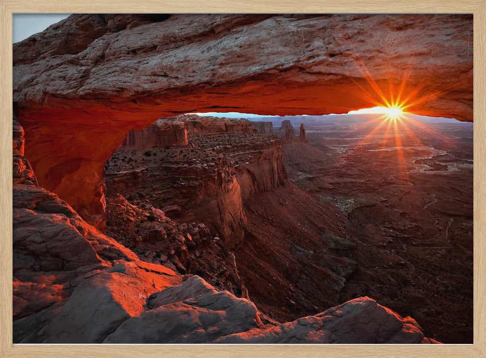 Mesa Arch Sunrise Poster