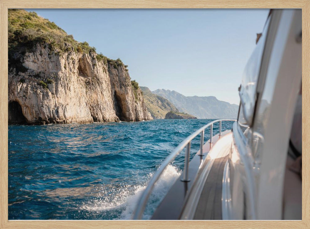 Amalfi Coast | Italy Travel Photography Poster