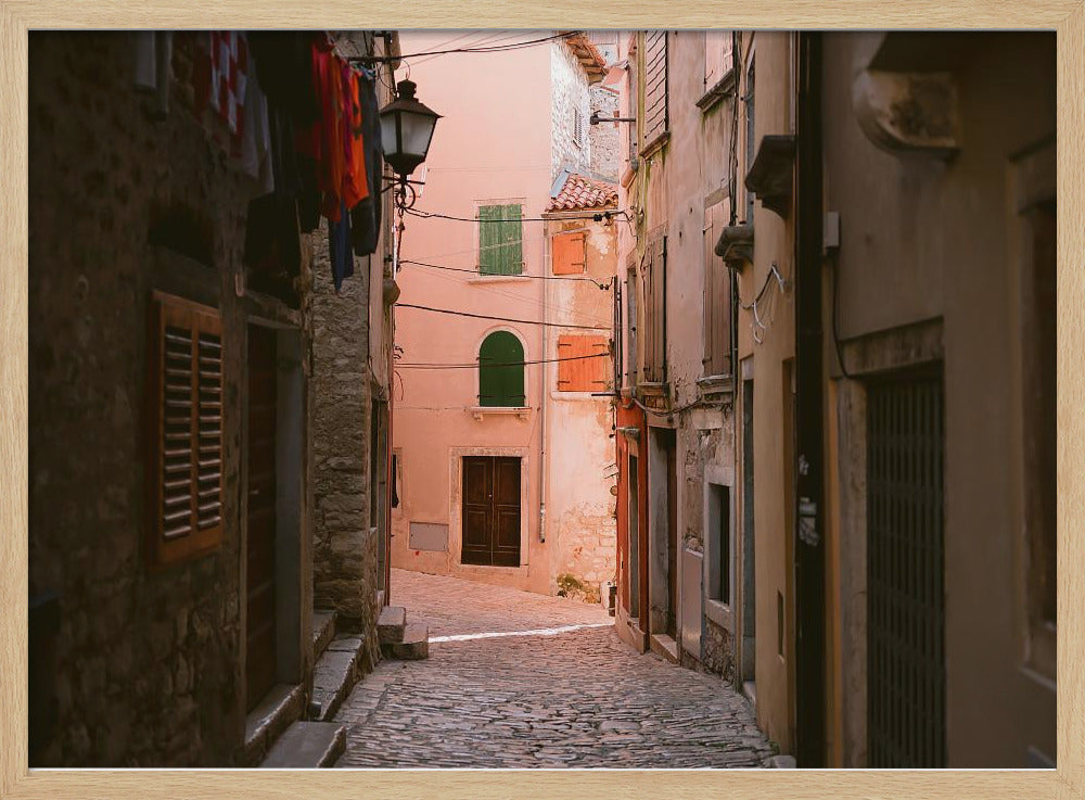 Colorful Rovinj | Croatia travel photography Poster