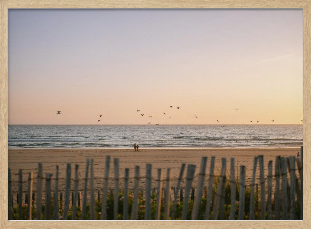 Moroccan Coast Sunset Poster