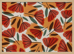 Tulip Pattern Poster