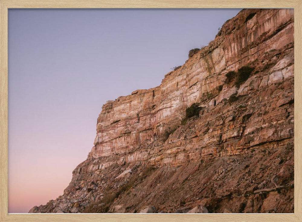 Pastel Portugal Coast Poster