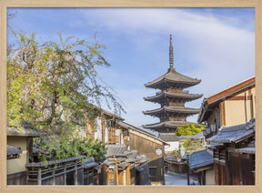 Yasaka Pagoda in historic Kyoto Poster