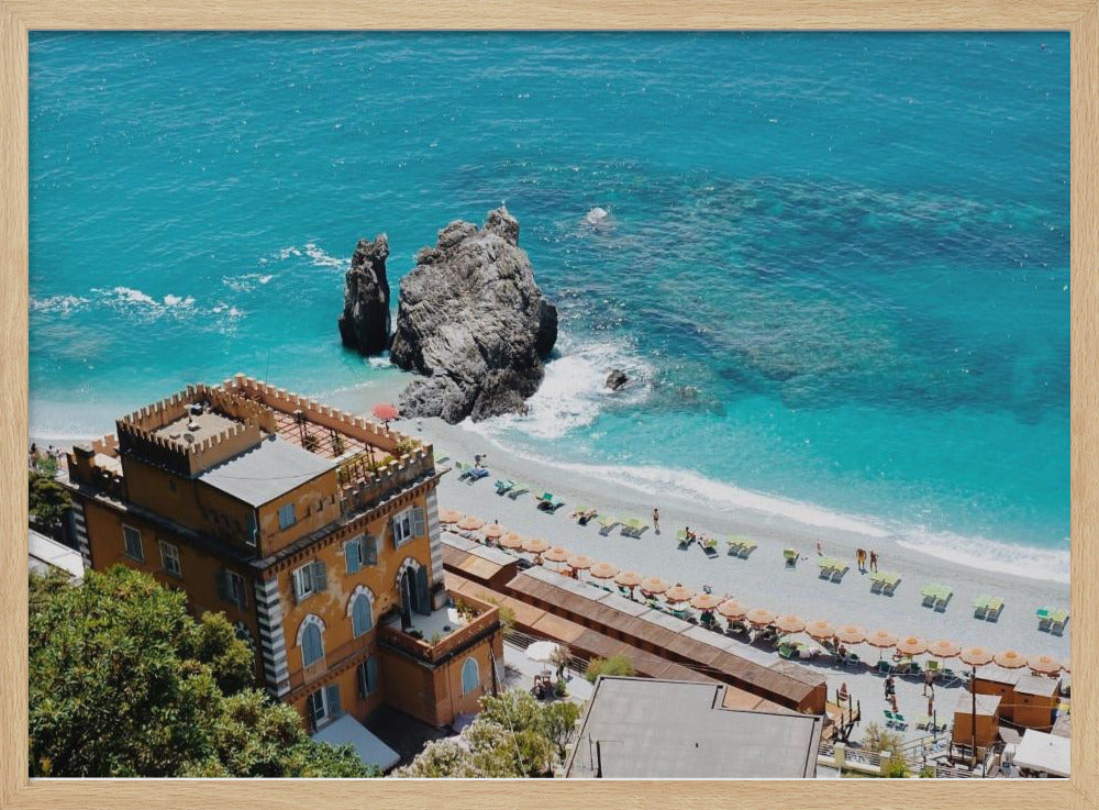 Monterosso al Mare From Above Poster