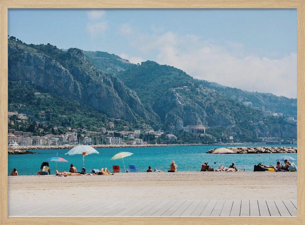 Menton Promenade Poster