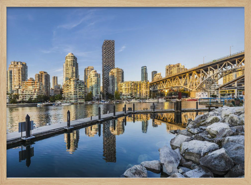 Vancouver impression of Granville Island Poster