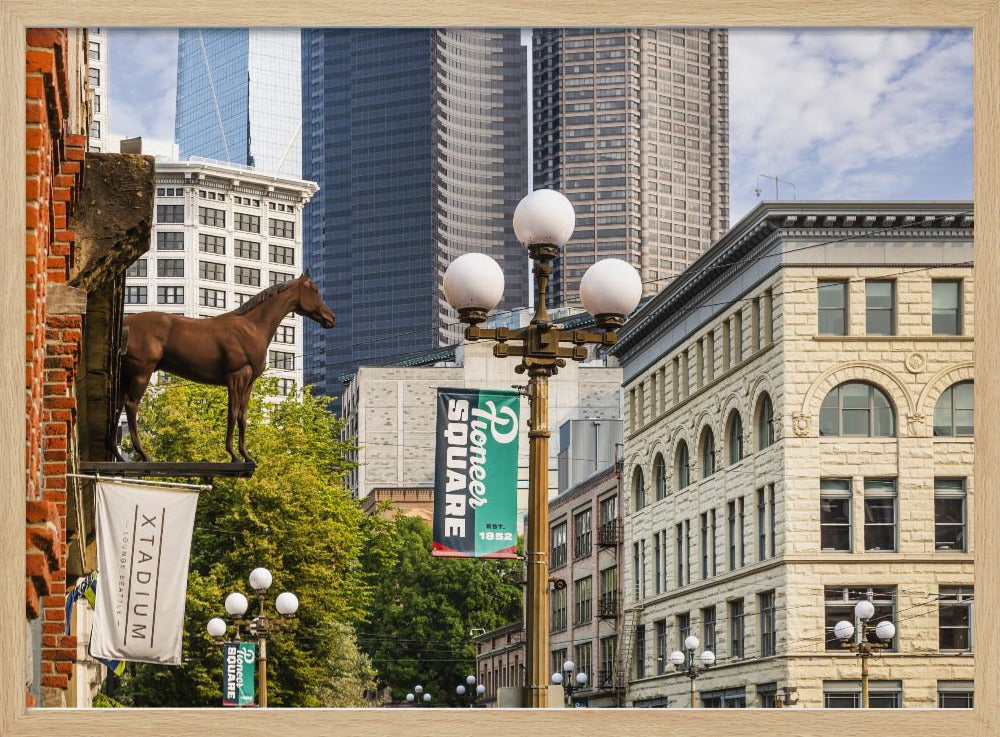 SEATTLE Pioneer Square Poster