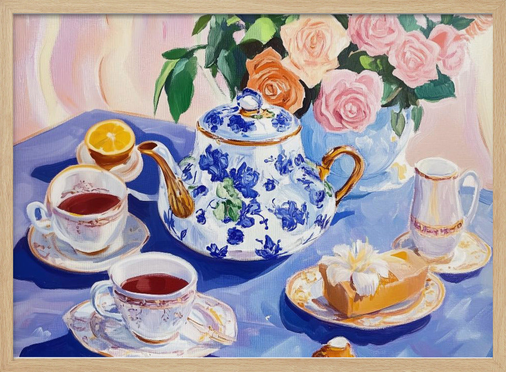 Afternoon Tea Table Poster