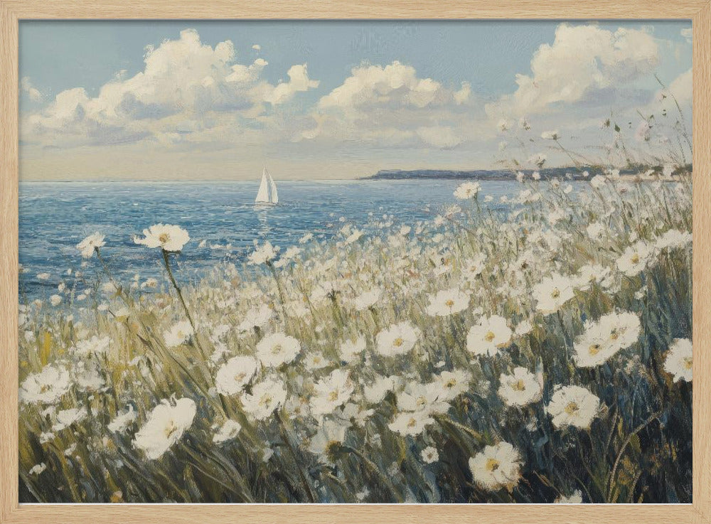 Wild Flowers Field Poster