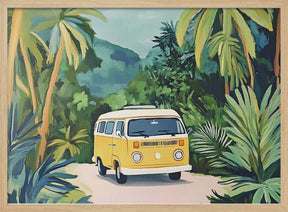 Vintage Camper Van Poster