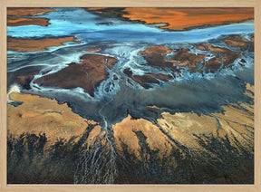 California Aerial - The Desert From Above Poster