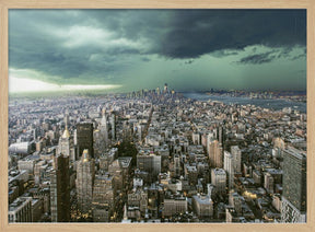 New-York under storm Poster