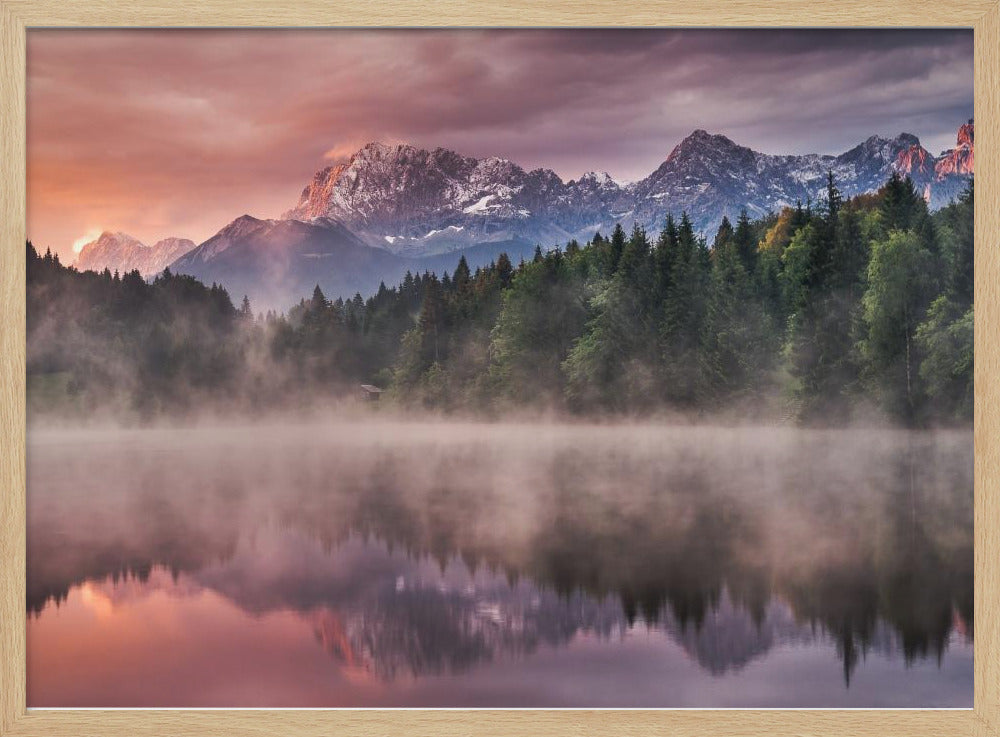 Sunrise at the Lake Poster