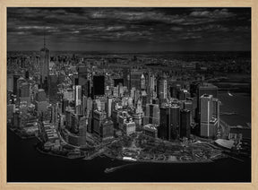 Manhattan - bird's eye view Poster