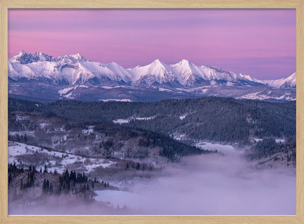 Dawn - Tatra Mountains Poster