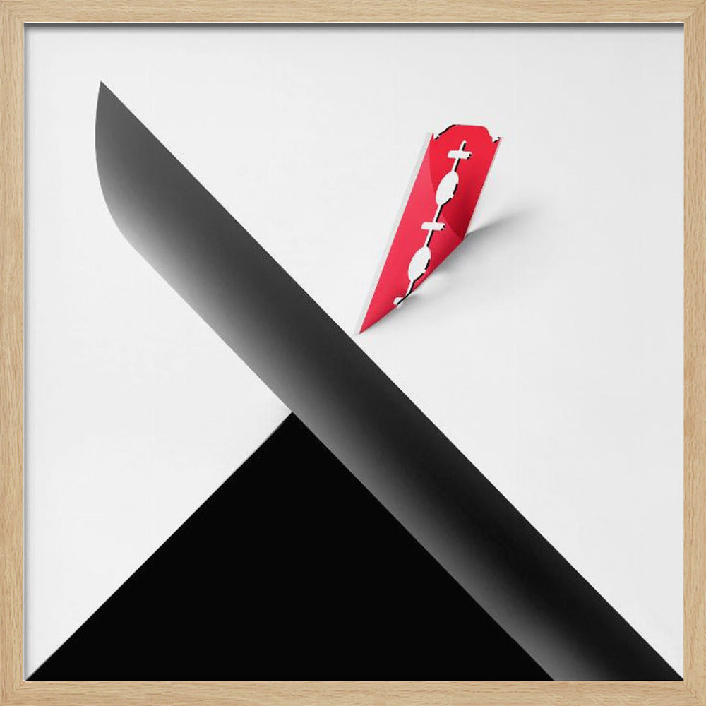 Diagonal Cut Poster