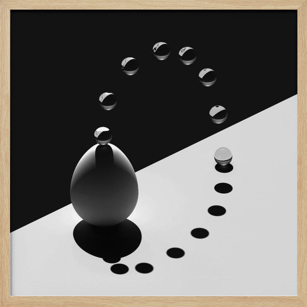 Arch Drops Egg Poster