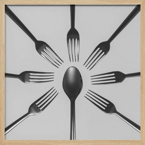 Spoon and Forks Poster