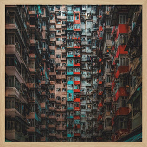 Apartments in Hong Kong Poster