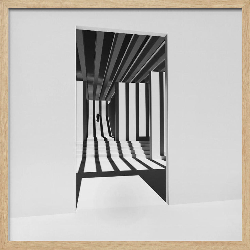 Lines and Shadows Poster