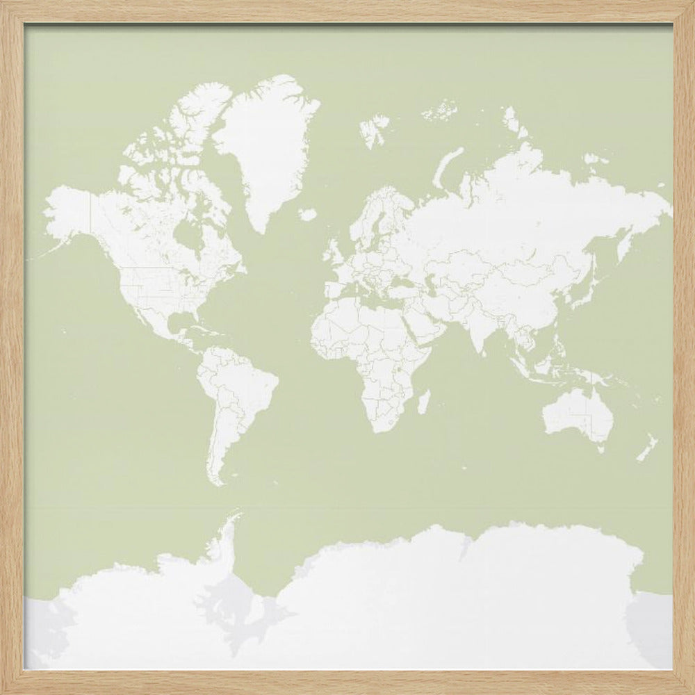 Xolani world map Poster