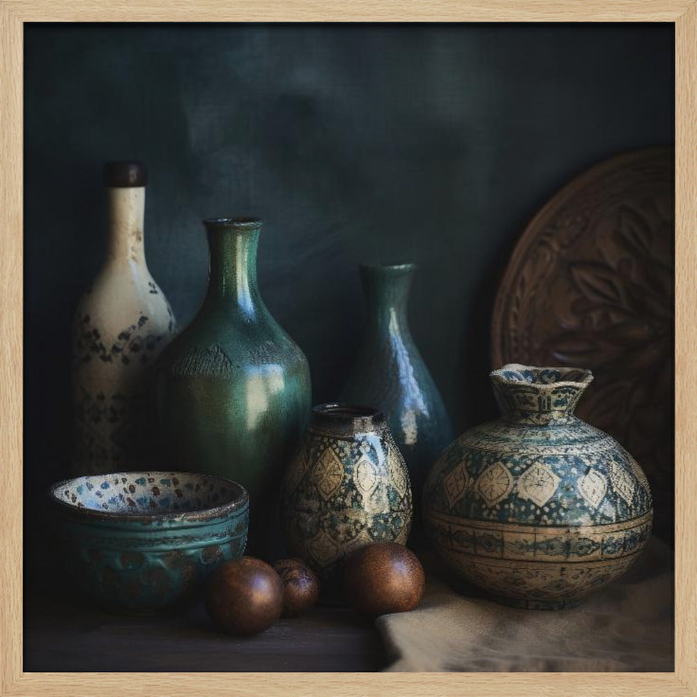 Moroccan Still Life No 4 Poster