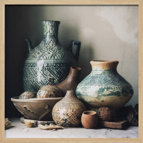 Moroccan Still Life No 11 Poster