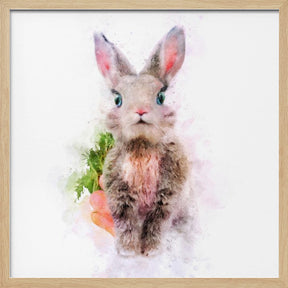 Baby Rabbit Poster