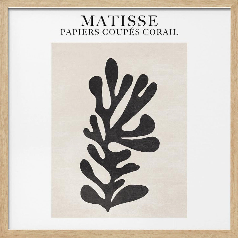 Light   Papier Découpé Coral Copy Poster