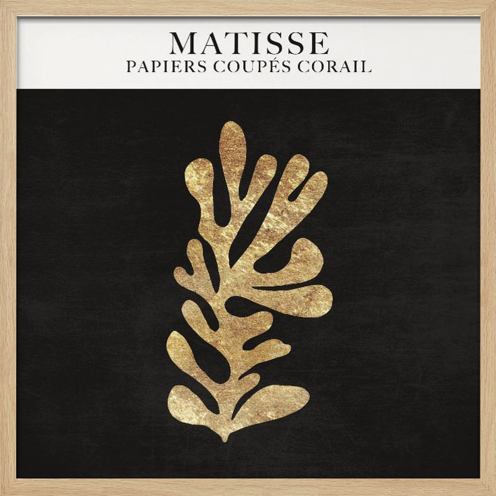 Papier Découpé Coral Poster