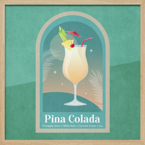 Kokteyl Pina Colada Poster