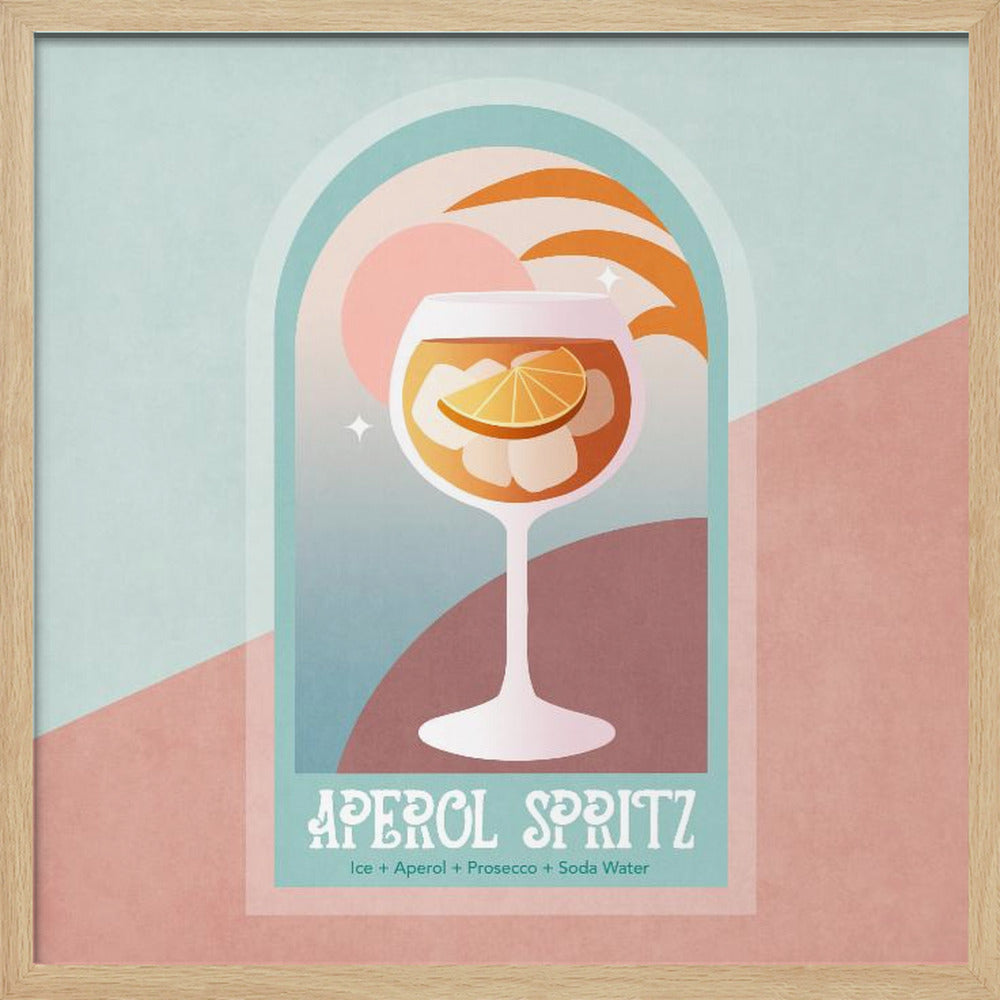 Kokteyl Aperol Spritz Poster