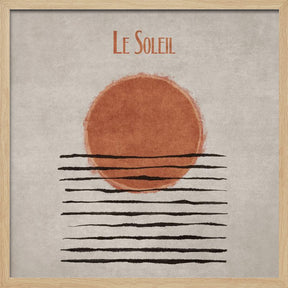 Le Soleil Poster