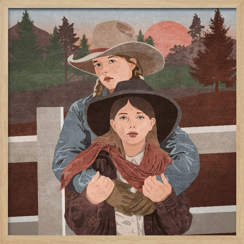 Western Sisters Poster