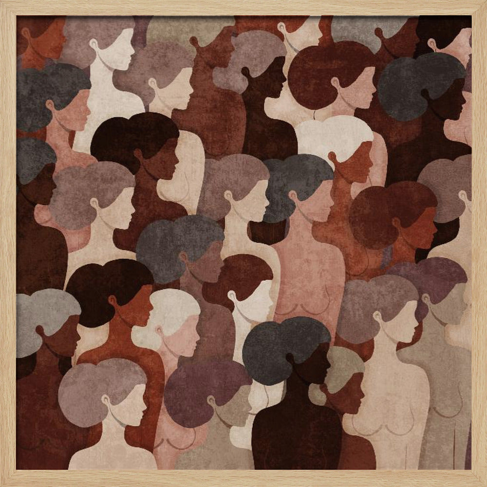 Absctract Terra Womens Poster