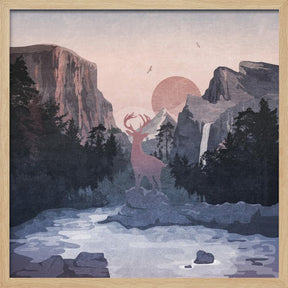 Sephia Yosemite Poster