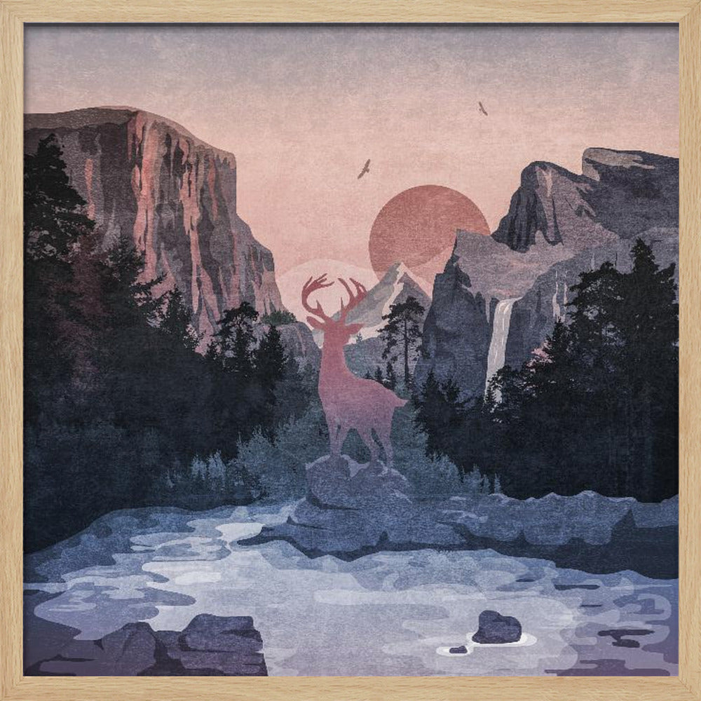 Sephia Yosemite Copy Poster