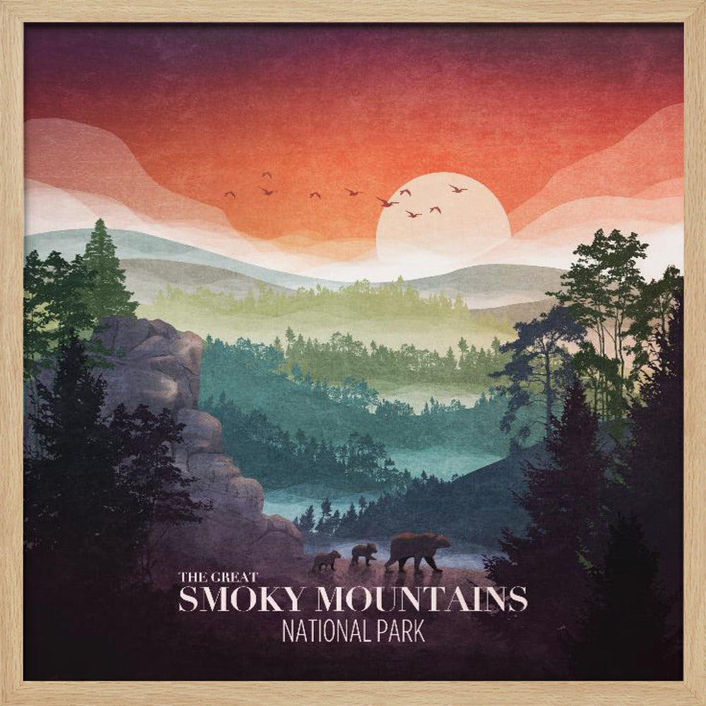 Smoky Mountains Poster