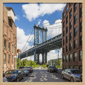 NEW YORK CITY Manhattan Bridge Poster