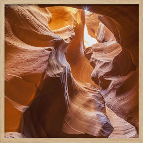 ANTELOPE CANYON Rock Formations Poster