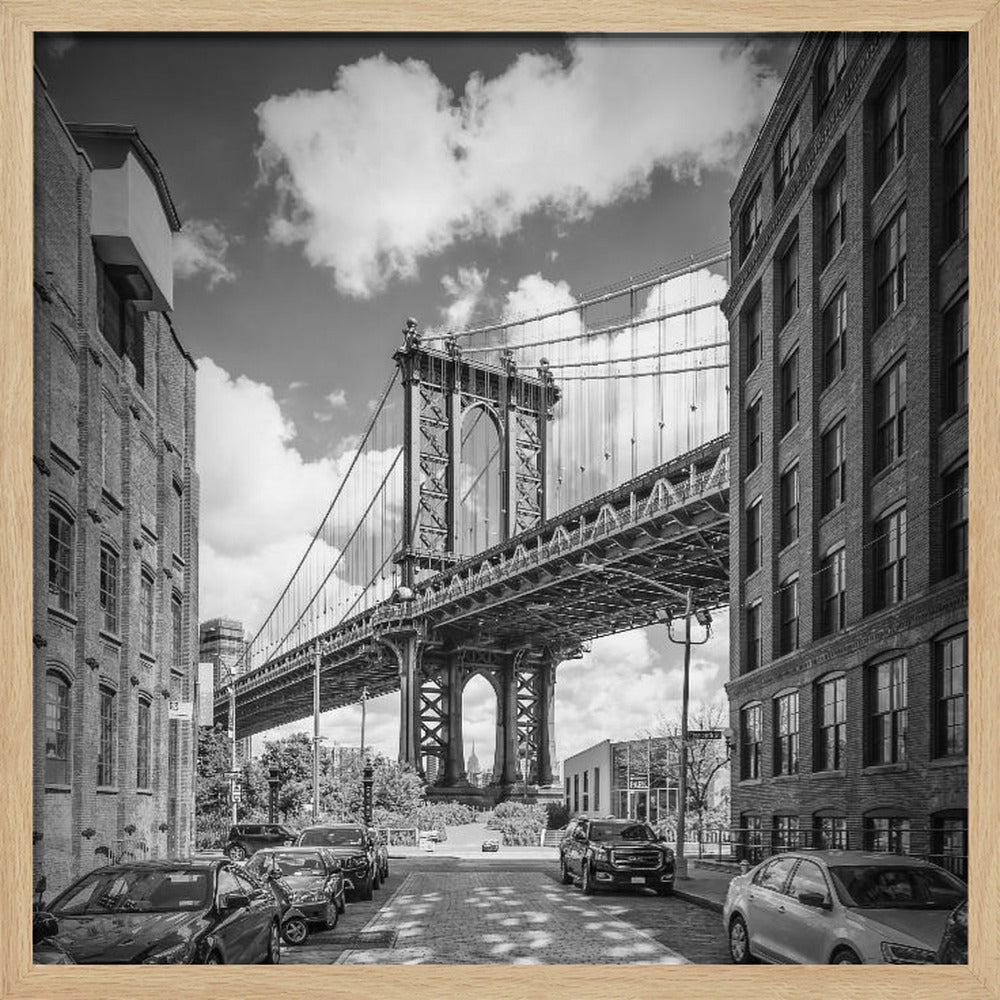 NYC Manhattan Bridge Poster