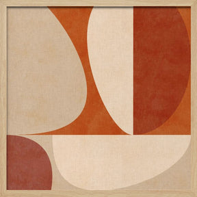 Autumn Mid Century Earthy3 Poster