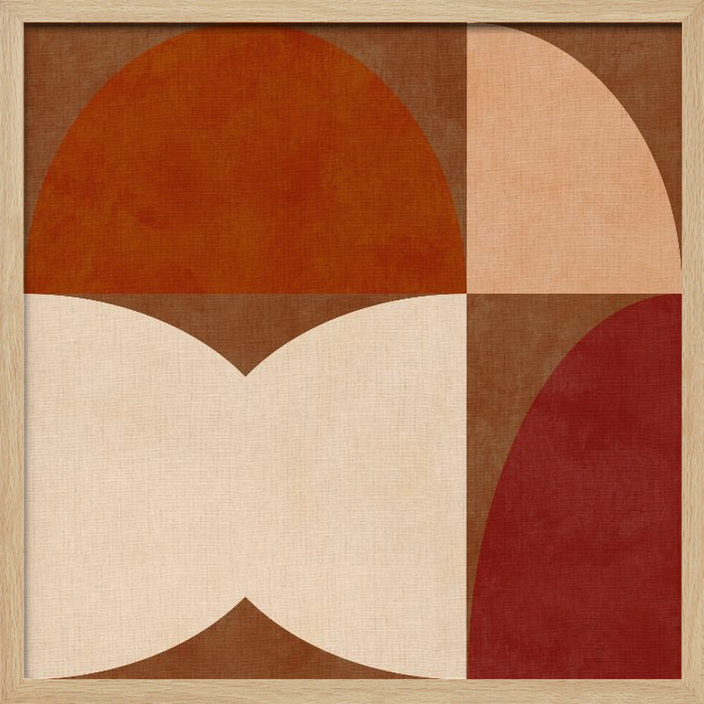 Autumn Mid Century  Earthy 14 Poster