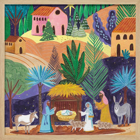 Nativity Scene Poster