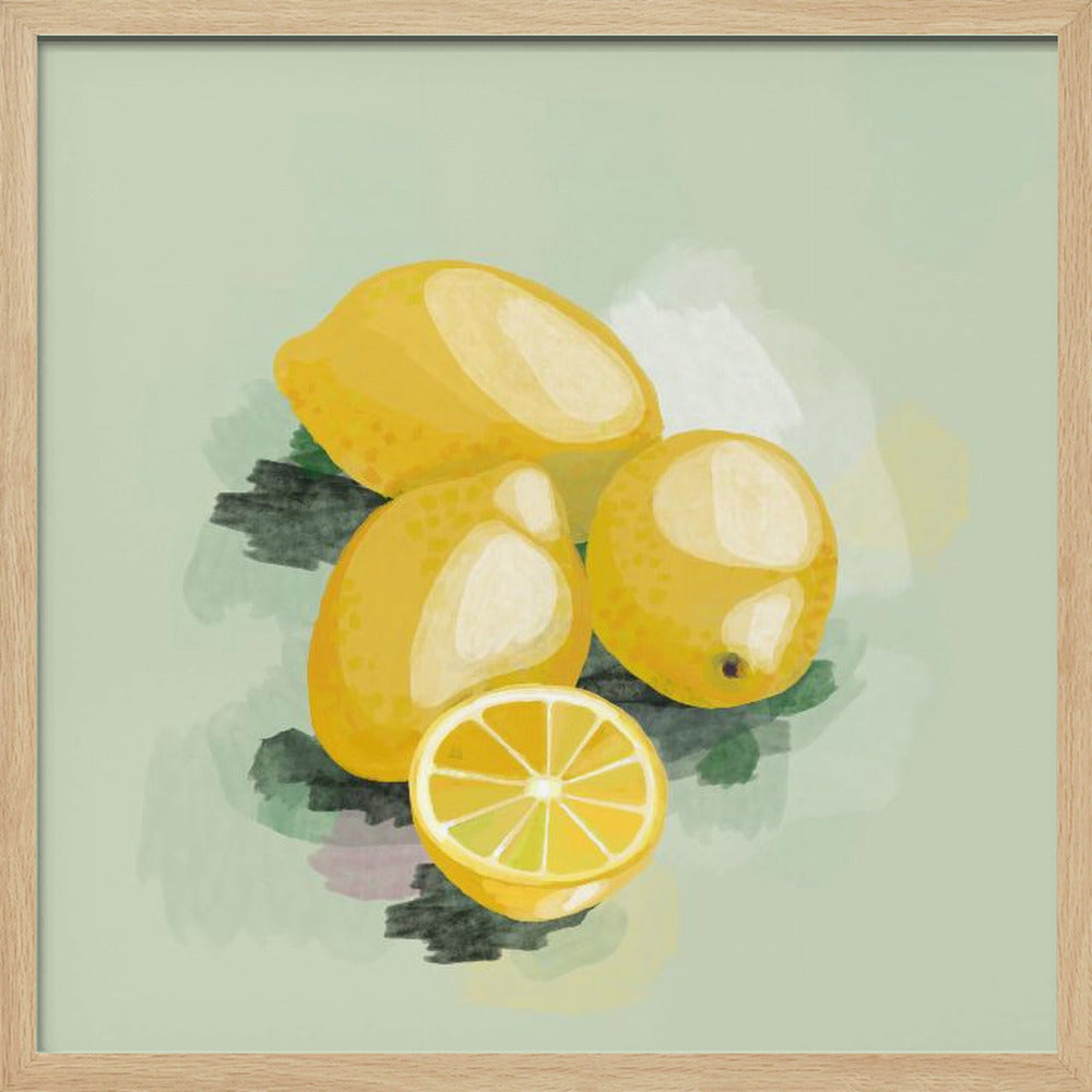 Three and a half lemons Poster