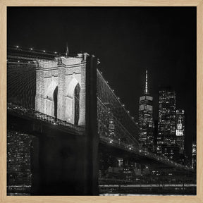 Brooklyn Bridge & Lower Manhattan Poster